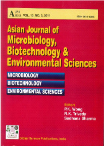 Asian Journal of Microbiology, Biotechnology & Environmental Sciences
